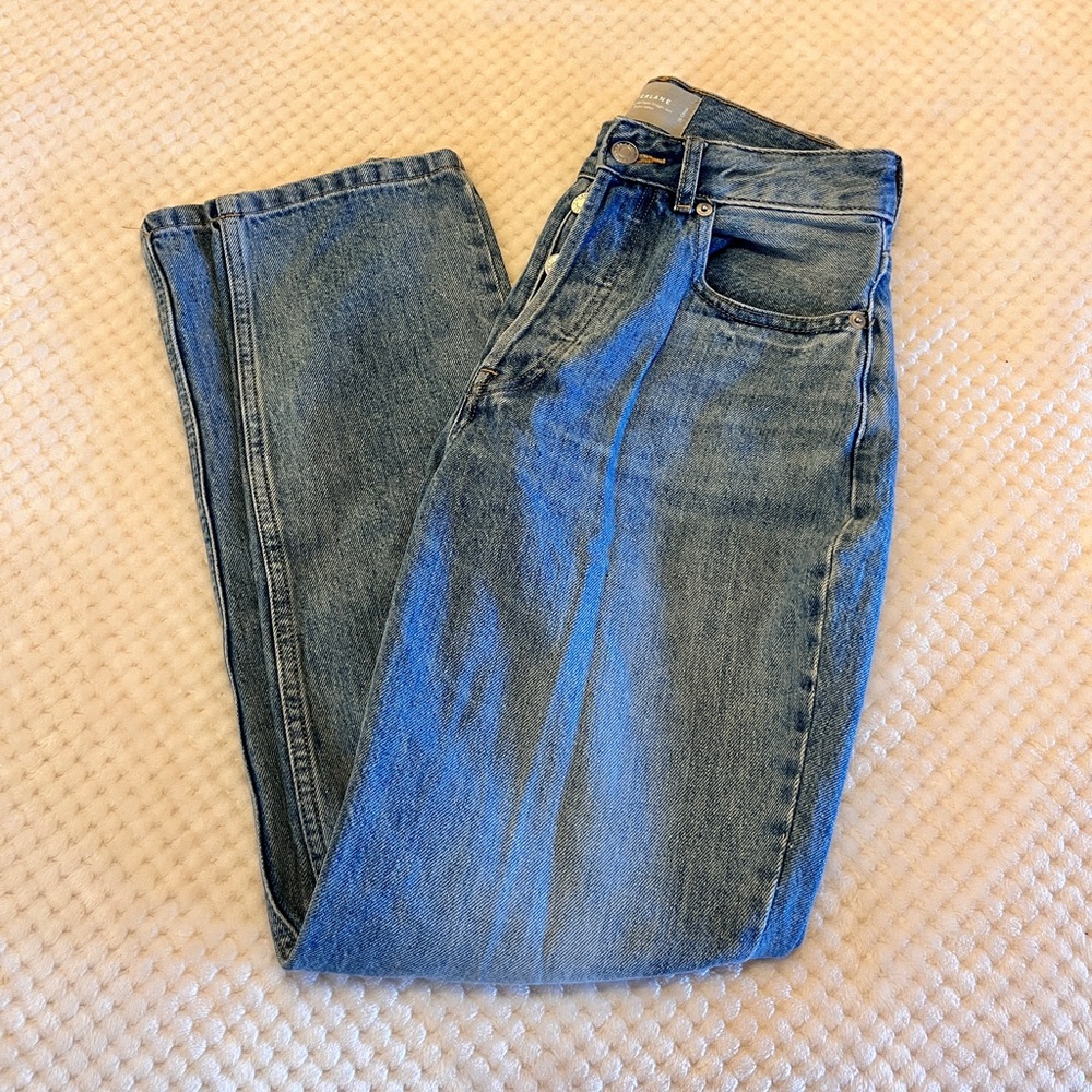 Everlane 90’s Curvy Straight Jeans 25 crop